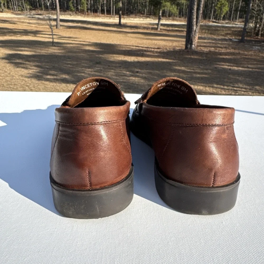 Giorgio Brutini Loafers Mens 9M Brown‎ Leather Princeton Tassel Dress Shoes